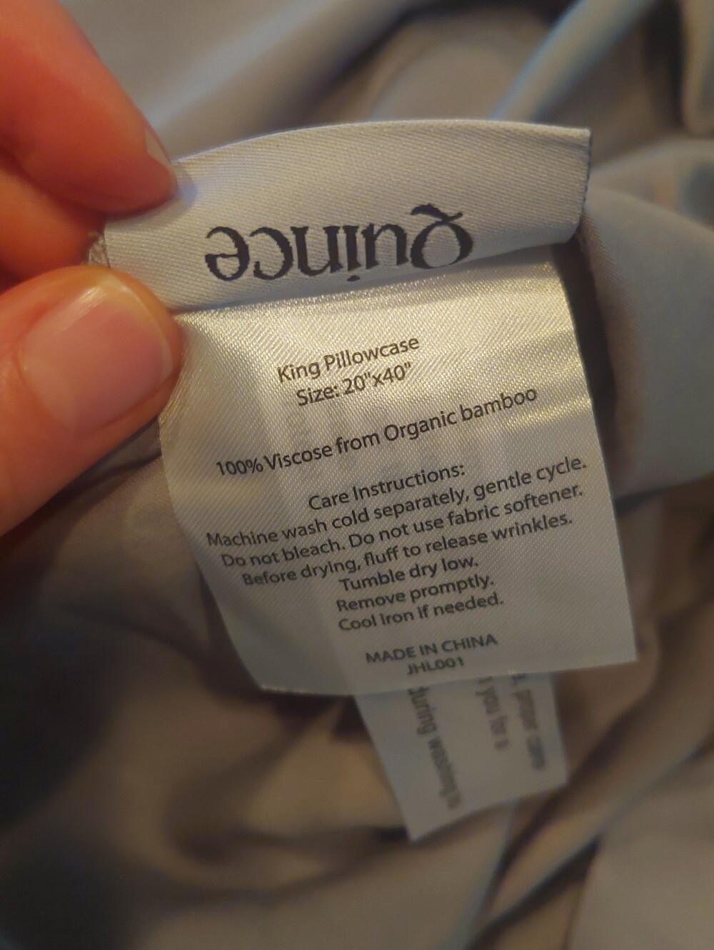 NWOT! Quince Organic Bamboo King Pillowcases! Set Of 4 (Y8) - Picture 8 of 10